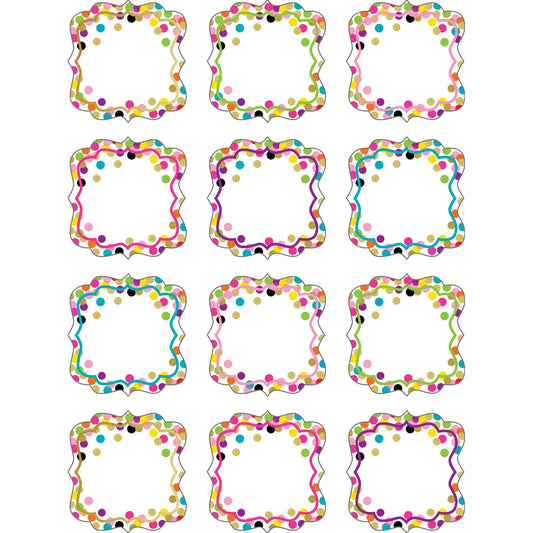 Confetti Mini Accents, 36 Per Pack, 6 Packs - Loomini