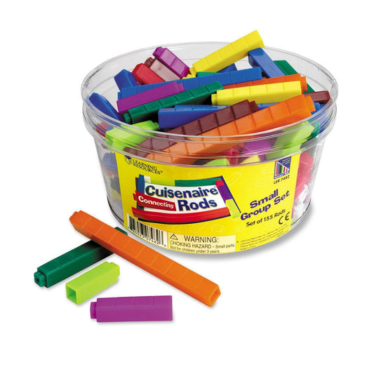 Connecting Cuisenaire® Rods Small Group Set - Loomini