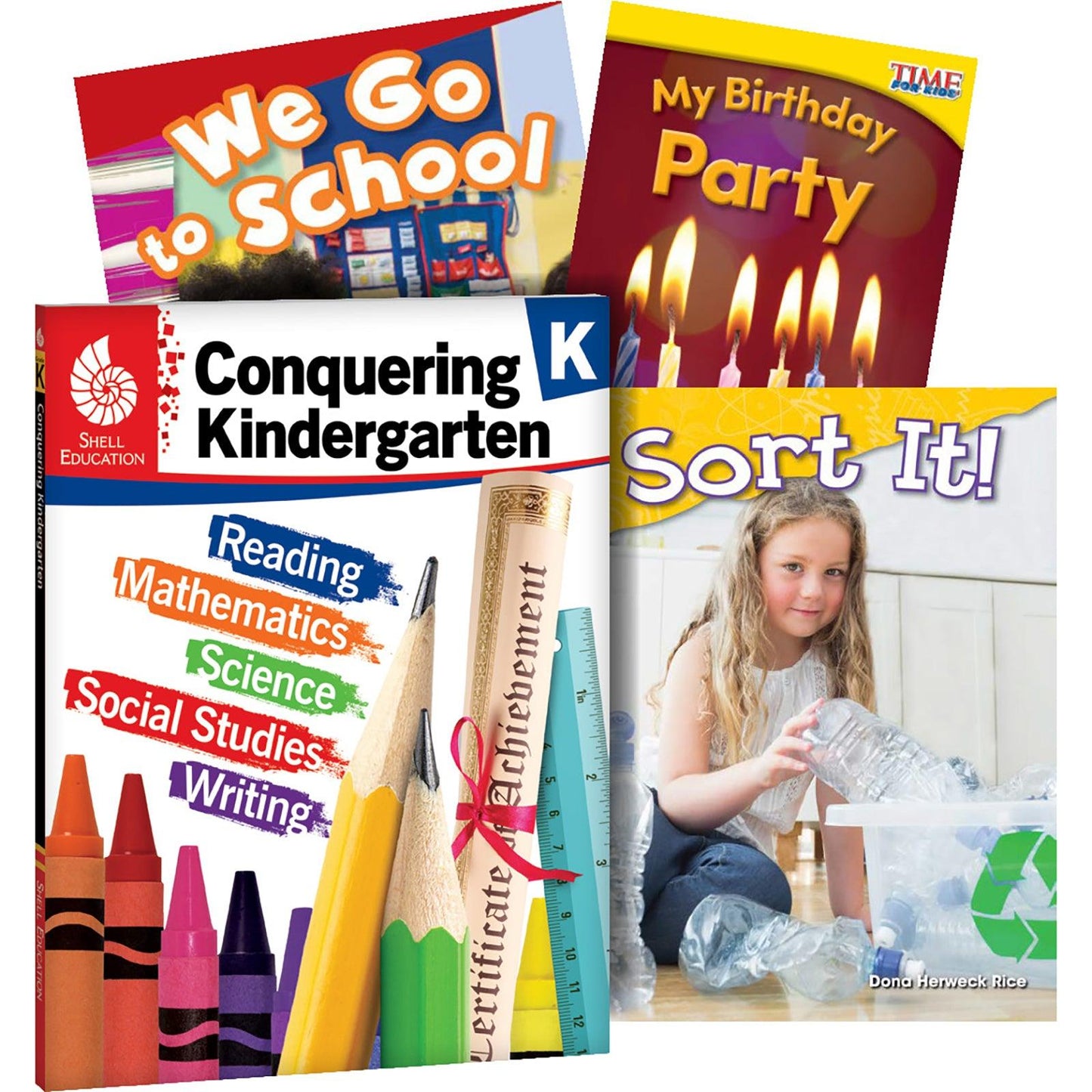 Conquering Kindergarten, 4-Book Set - Loomini