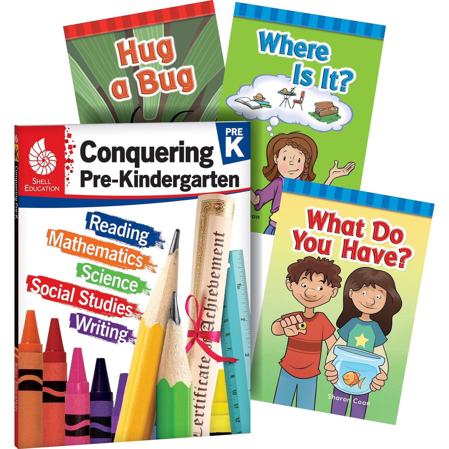 Conquering Pre-Kindergarten, 4-Book Set - Loomini
