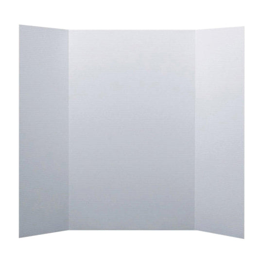 Corrugated Mini Project Board, 15" x 20", White, Pack of 24 - Loomini