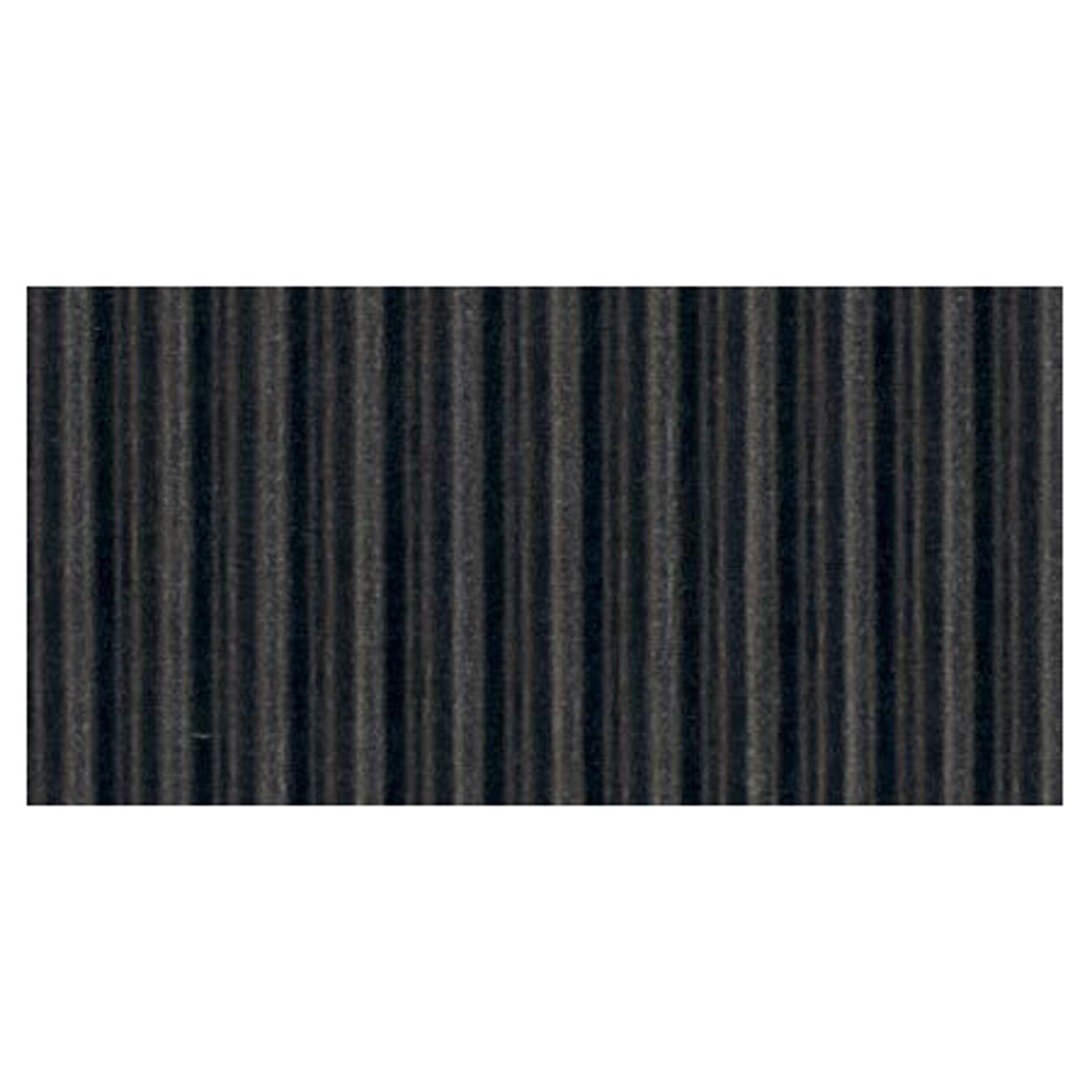 Corrugated Paper, Black, 48" x 25', 1 Roll - Loomini