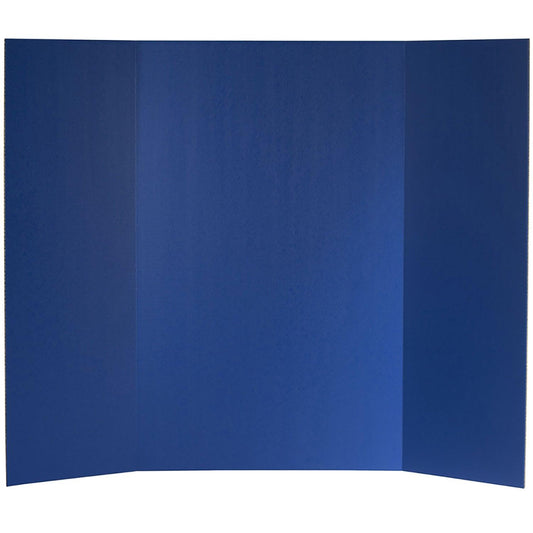 Corrugated Project Board, 1-Ply, 36" x 48", Blue, Box of 24 - Loomini