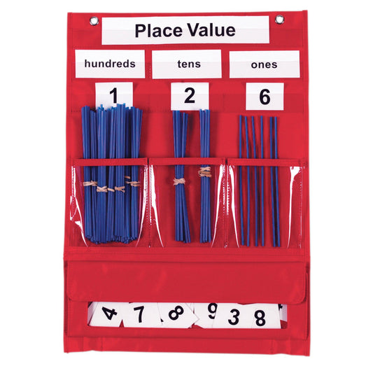 Counting & Place Value Pocket Chart - Loomini