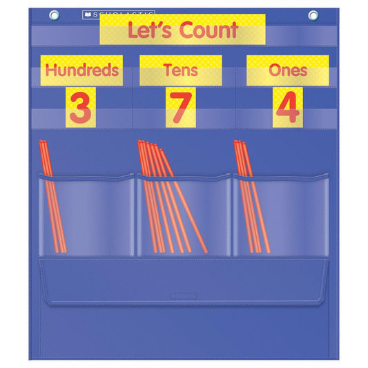 Counting Caddie & Place Value Pocket Chart - Loomini