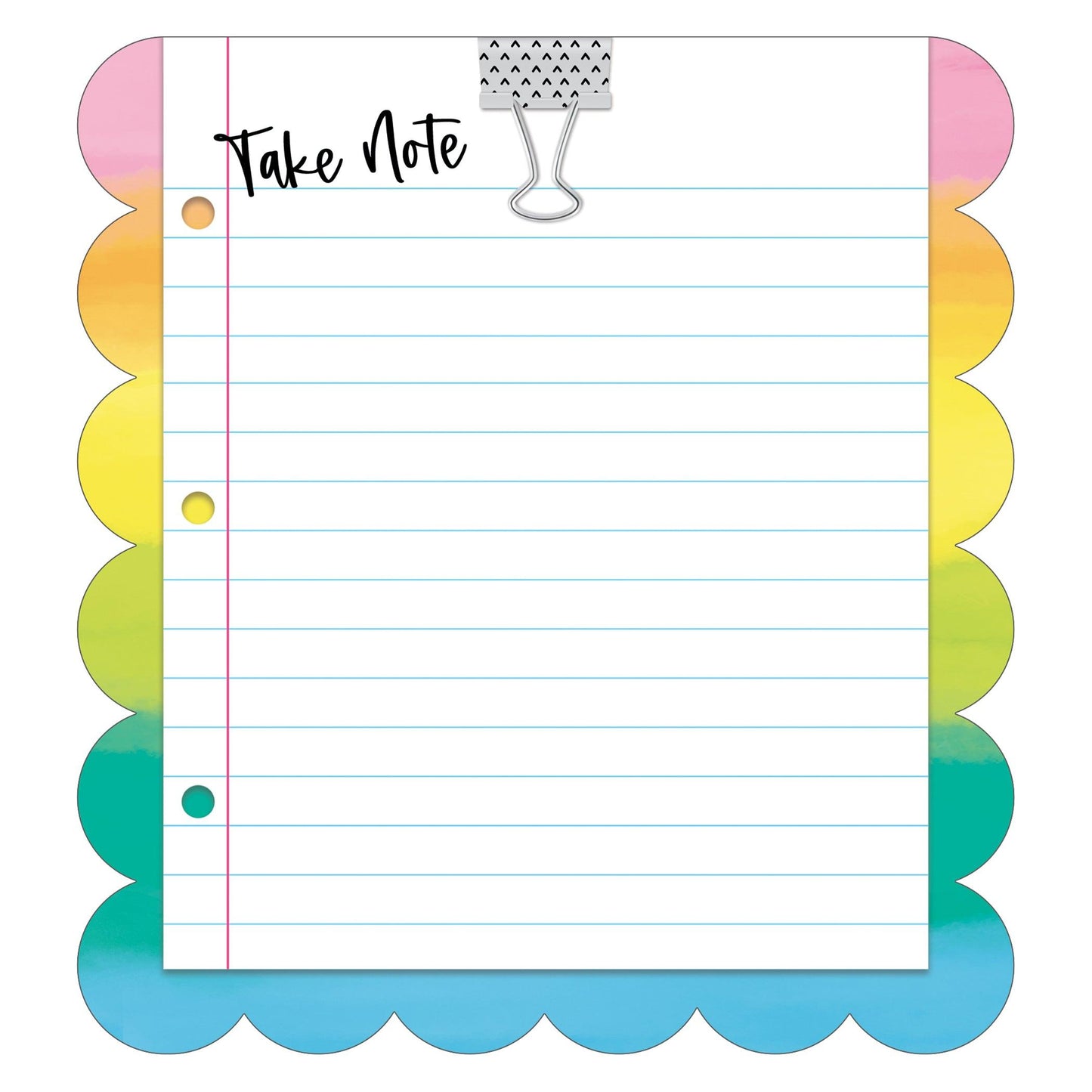Creatively Inspired Take Note Notepad, 5.75" x 6.25", Pack of 6 - Loomini