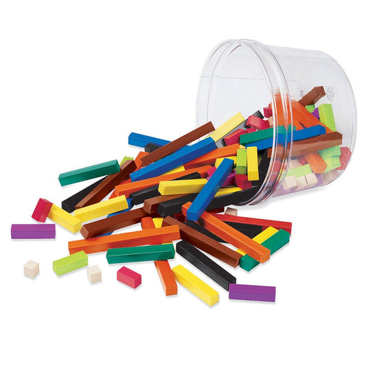 Cuisenaire®Rods Small Group Set: Plastic Rods - Loomini