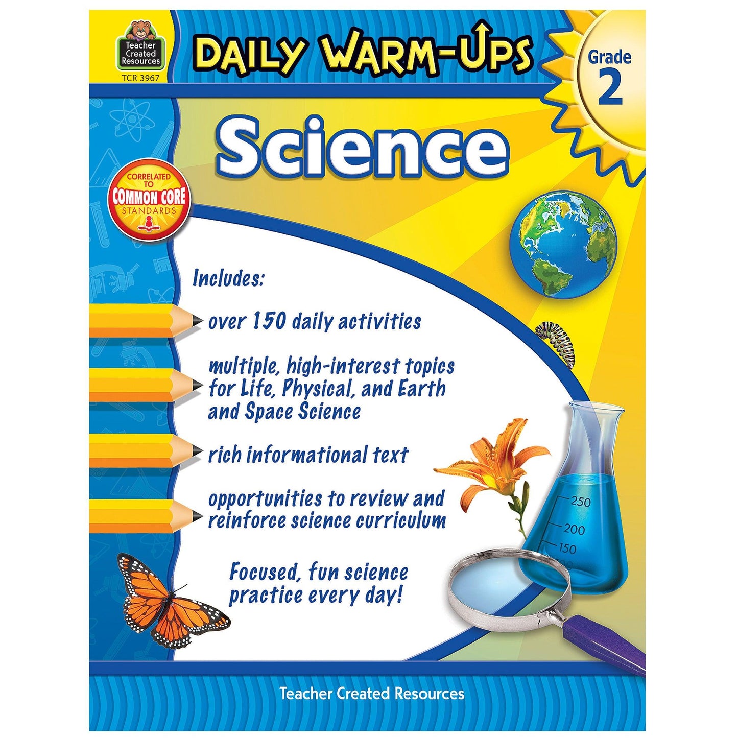 Daily Warm-Ups Science Book, Grade 2 - Loomini