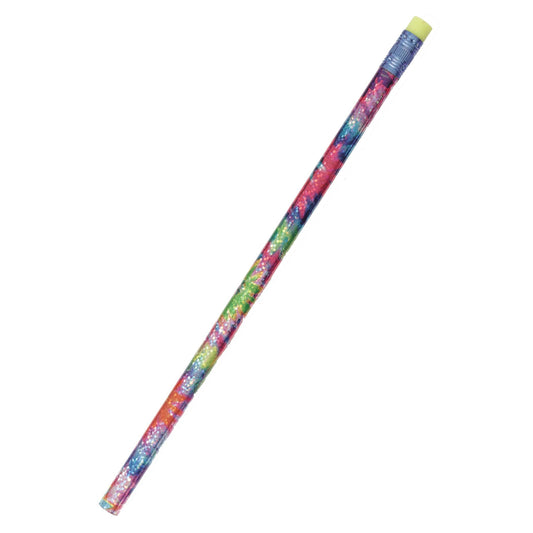 Decorated Pencils, Tie-Dye Glitz Assortment, 144 Pencils - Loomini