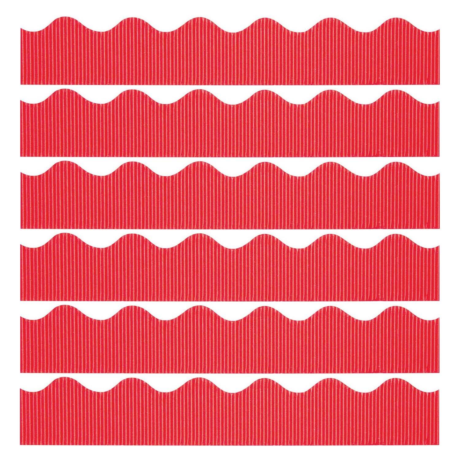 Decorative Border, Flame, 2-1/4" x 50', 6 Rolls - Loomini
