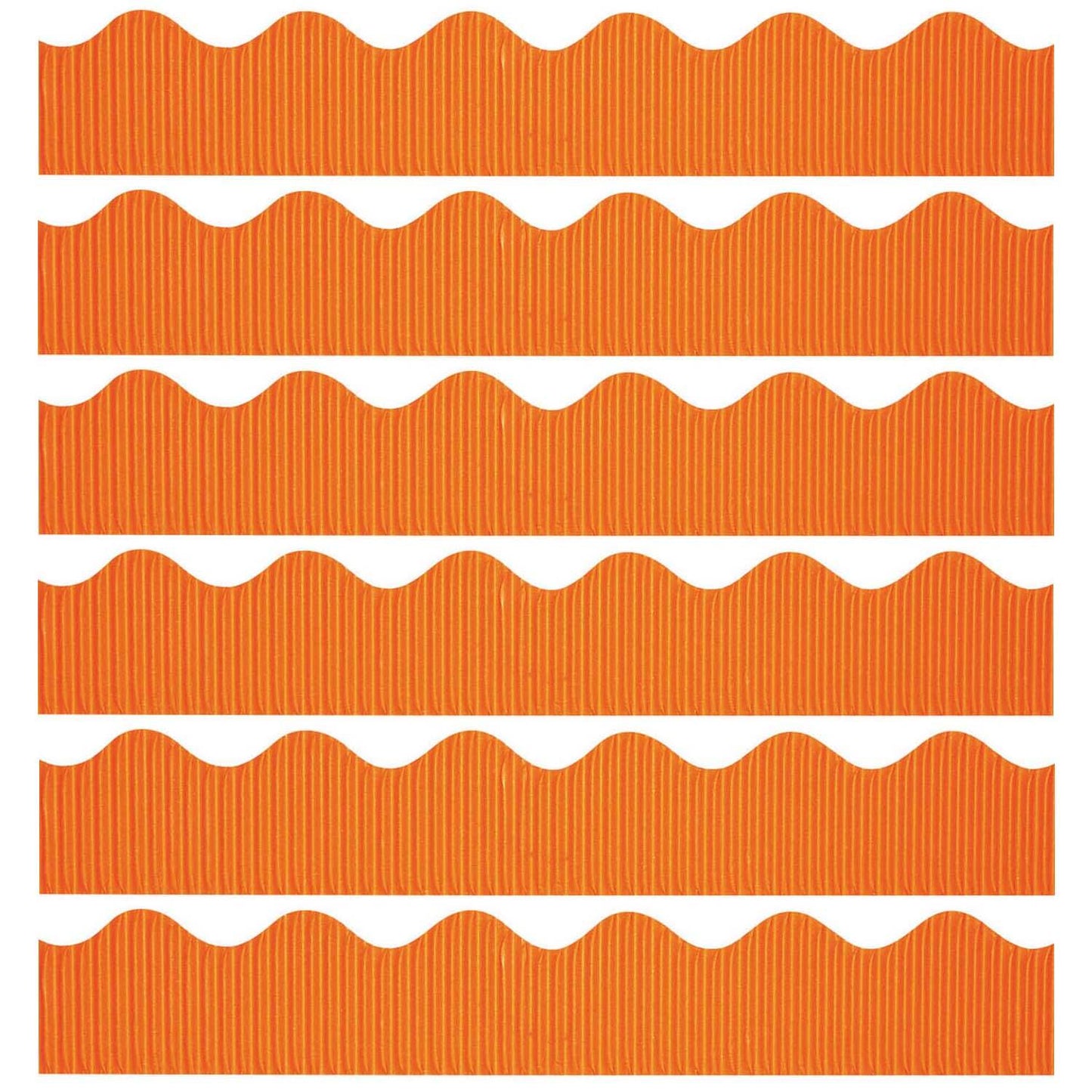 Decorative Border, Orange, 2-1/4" x 50', 6 Rolls - Loomini