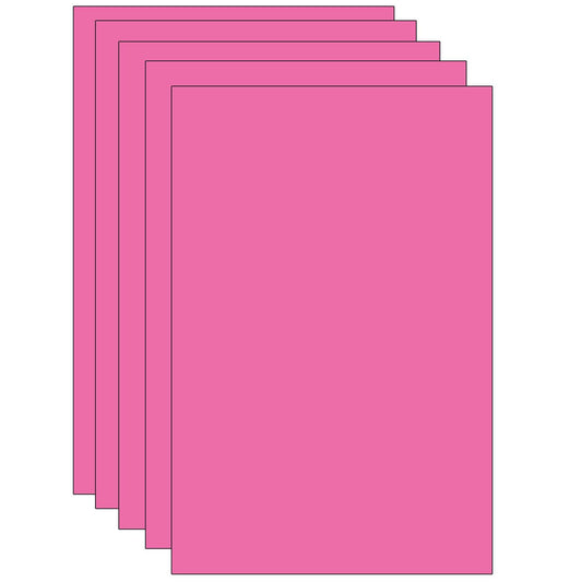 Deluxe Bleeding Art Tissue, Dark Pink, 20" x 30", 24 Sheets Per Pack, 5 Packs - Loomini