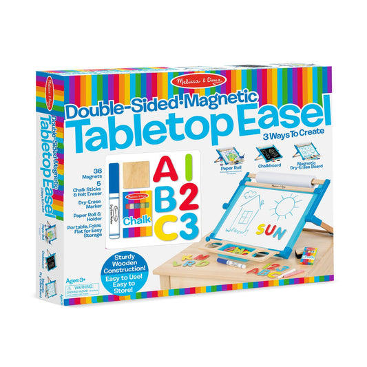 Deluxe Double-Sided Tabletop Easel - Loomini