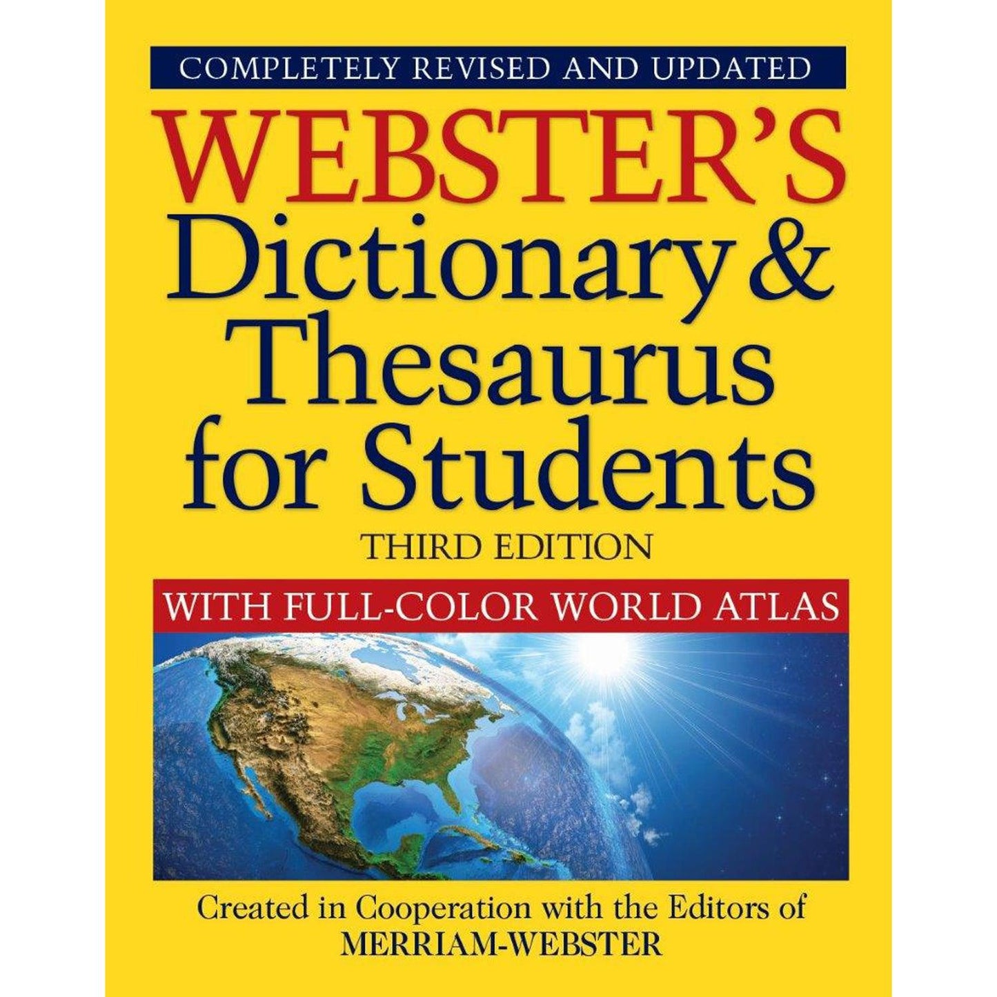 Dictionary & Thesaurus with Full Color World Atlas, Third Edition - Loomini