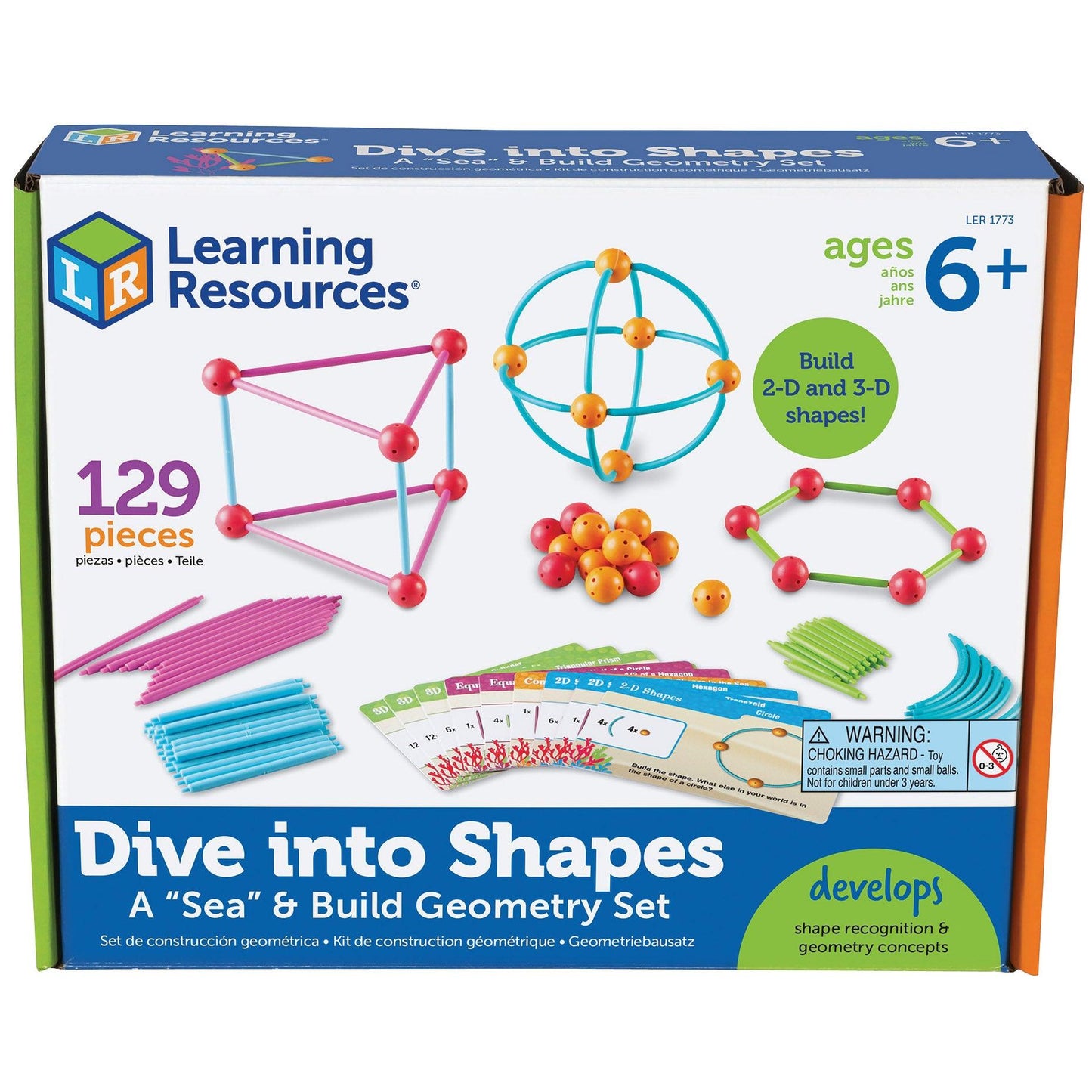 Dive into Shapes!™ A "Sea" and Build Geometry Set - Loomini
