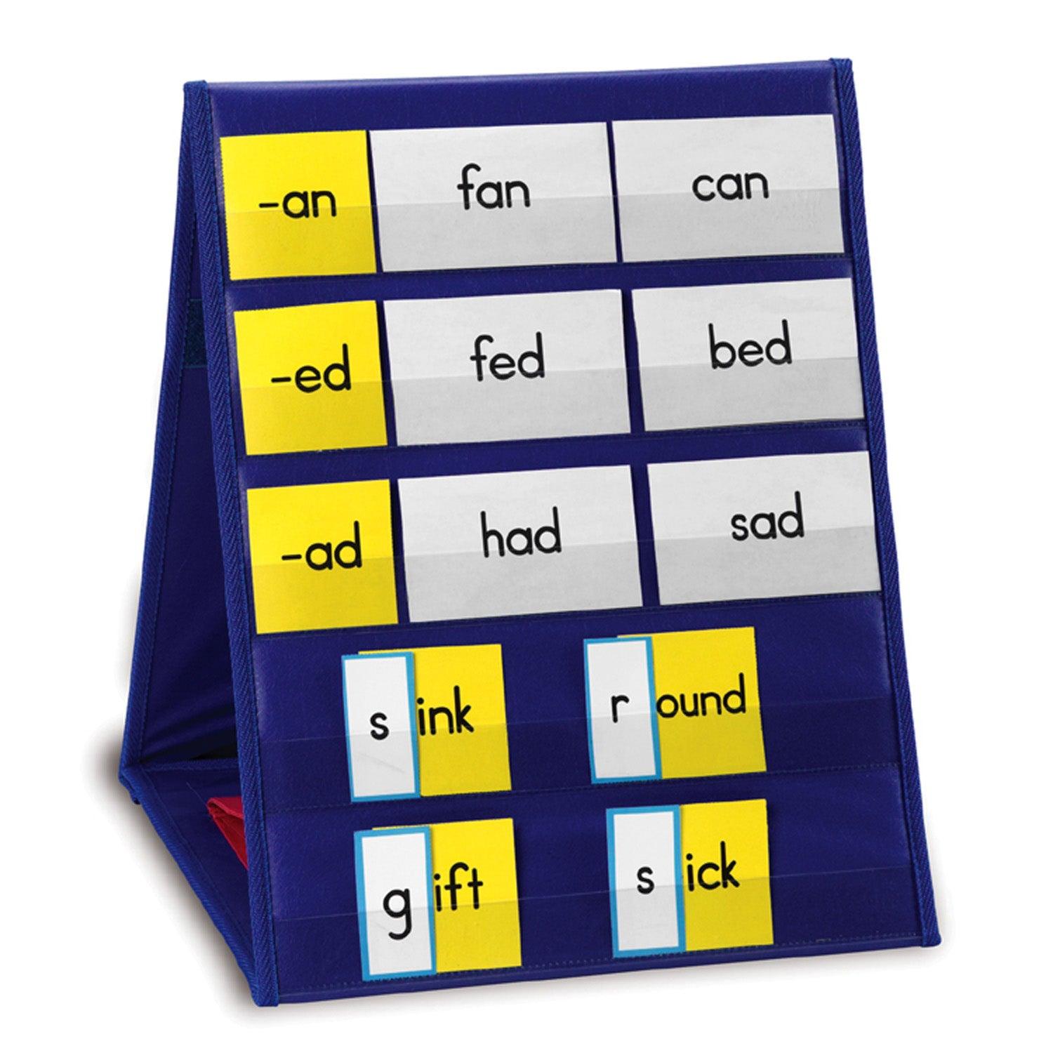 Double-sided Tabletop Pocket Chart - Loomini