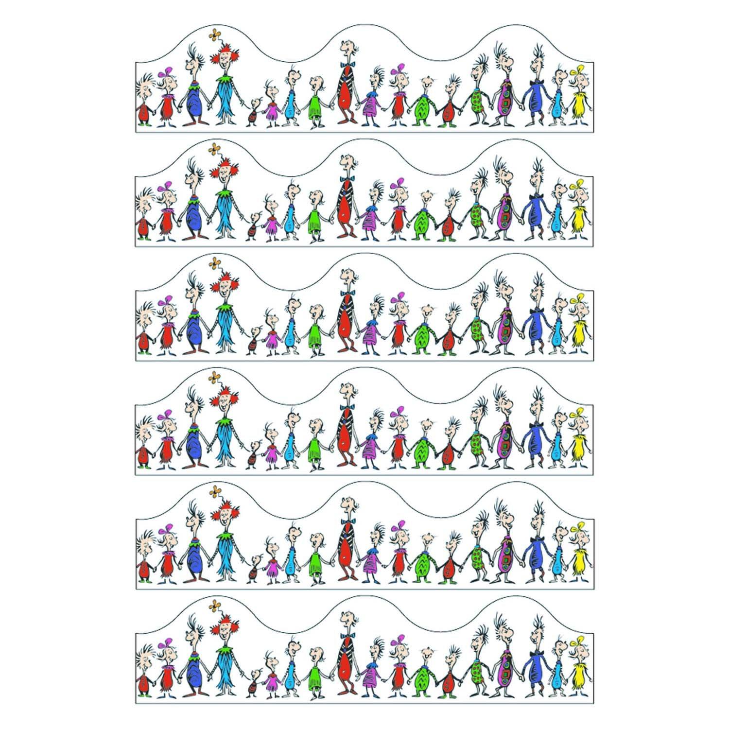 Dr. Seuss™ Whoville Whos Deco Trim®, 37 Feet Per Pack, 6 Packs - Loomini