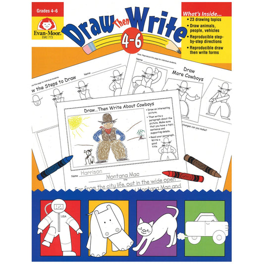 Draw...Then Write, Grades 4-6 - Loomini
