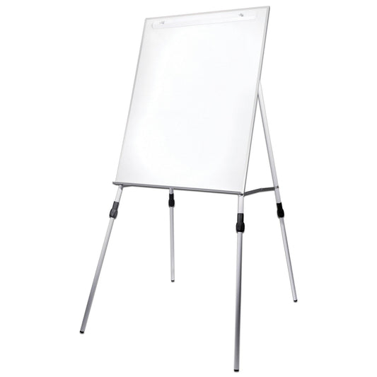Dry Erase Easel with Adjustable Legs, 46" x 5" x 29.5" - Loomini