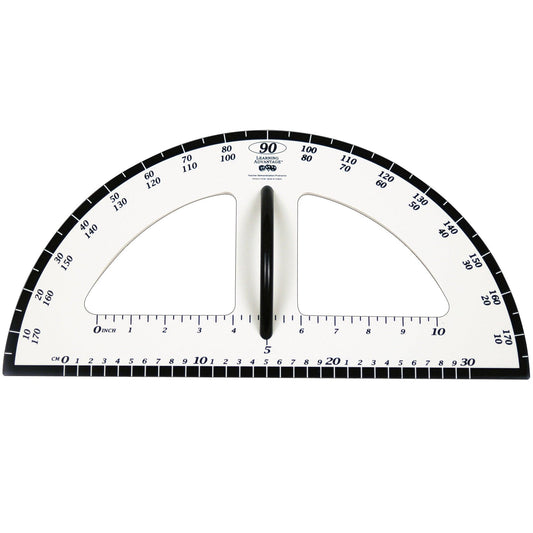 Dry Erase Magnetic Protractor - Loomini