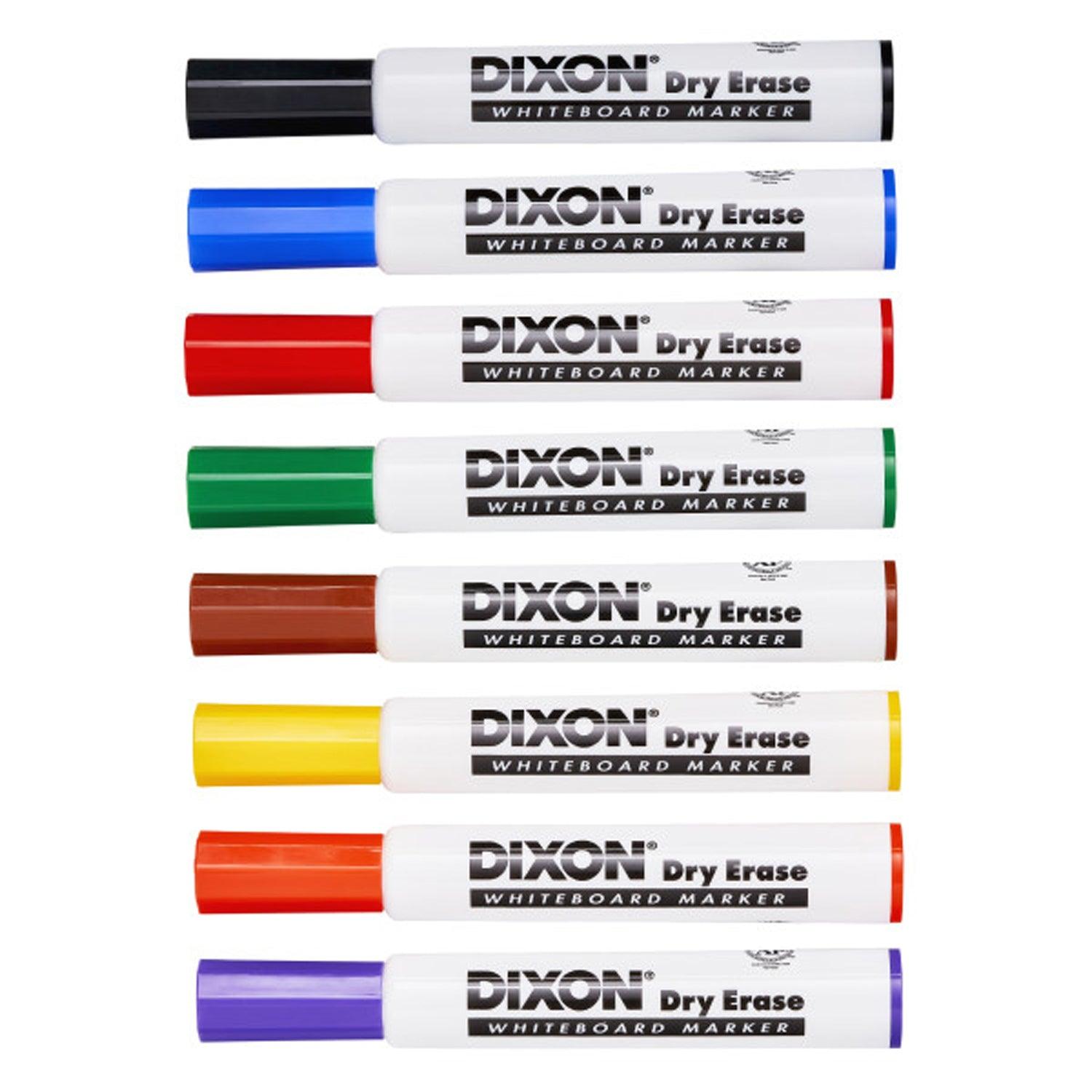 Dry Erase Markers Wedge Tip, 8 Colors Per Set, 2 Sets - Loomini