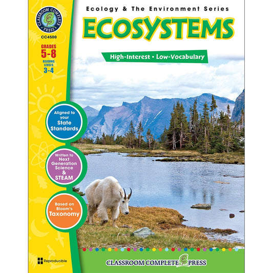 Ecosystems Resource Book, Grade 5-8 - Loomini