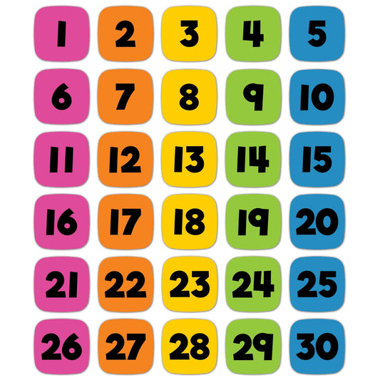 Edu-Clings Silicone Set: Numbers Manipulative - Loomini