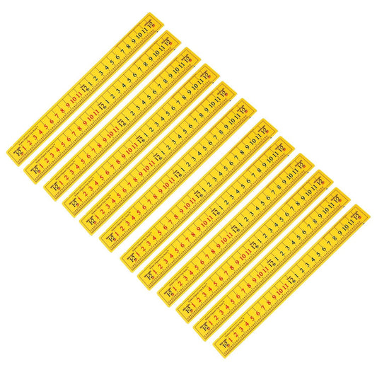 Elapsed Time Ruler - Student Size - Pack of 12 - Loomini