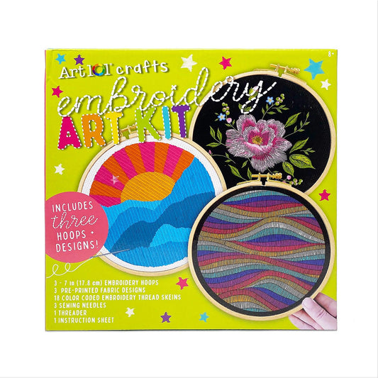 Embroidery Art Kit - Loomini