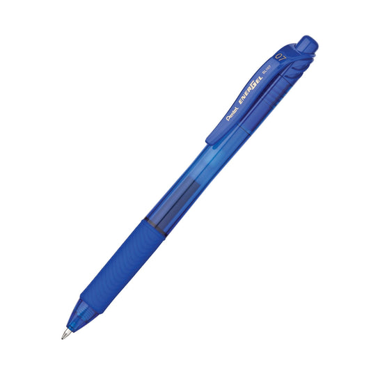 EnerGel-X™ Retractable Liquid Gel Pen, Blue, 0.7mm, Pack of 12 - Loomini