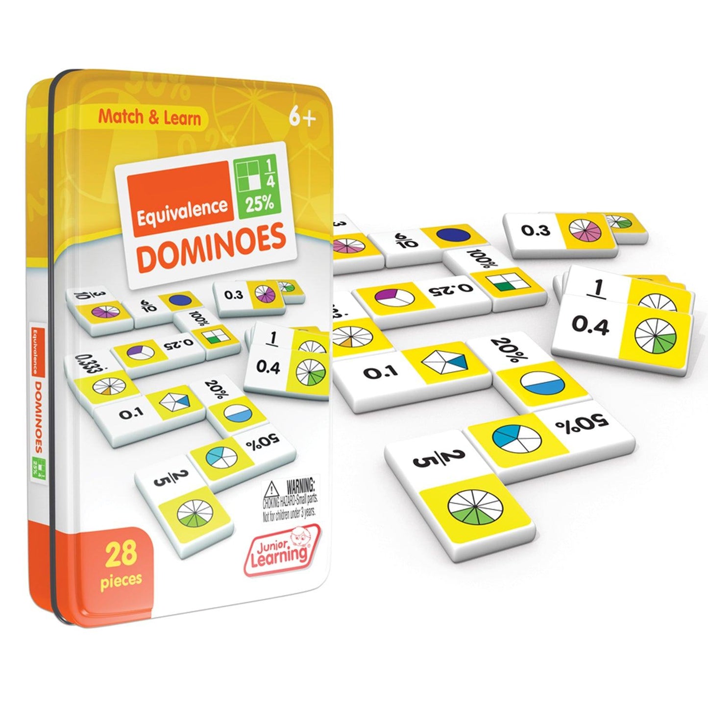 Equivalence Dominoes, 2 Sets - Loomini