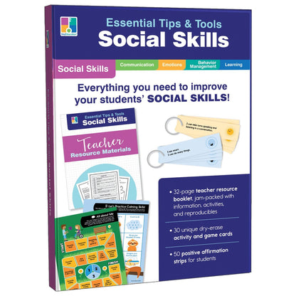 Essential Tips & Tools: Social Skills Classroom Kit, Grade PK-8 - Loomini
