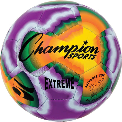 Extreme Tiedye Soccerball, Size 5 - Loomini