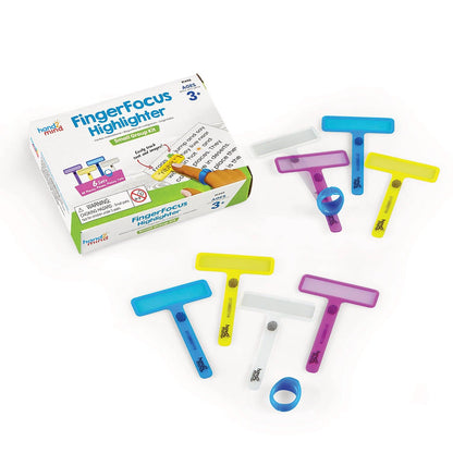 FingerFocus® Highlighter, Small Group Set, 6 Sets - Loomini
