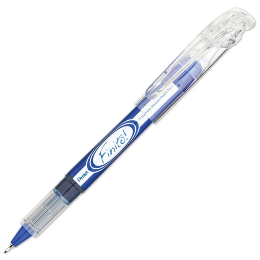 FINITO!® Porous Point Pen, Extra Fine Point, Blue, Pack of 12 - Loomini