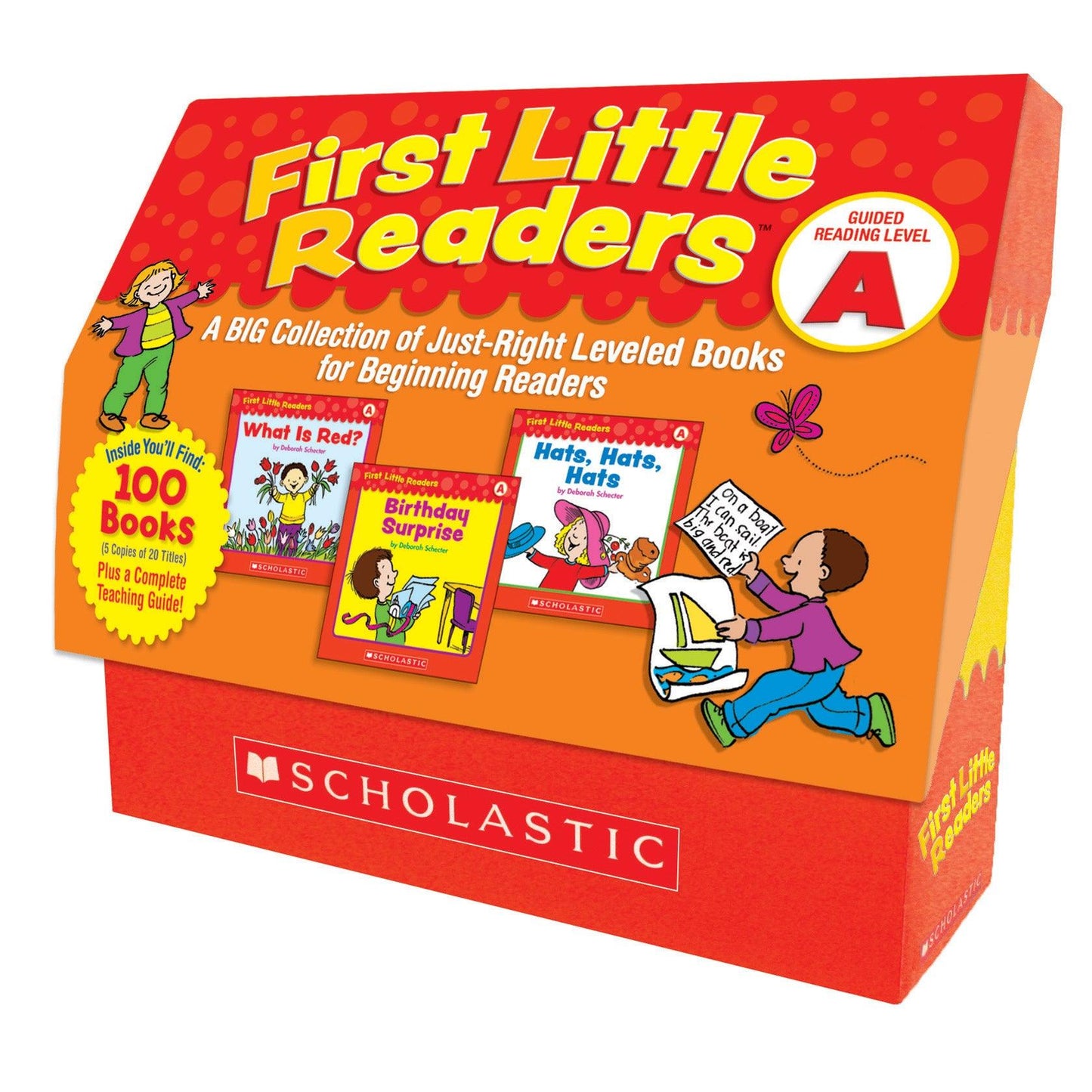 First Little Readers Books, Guided Reading Level A, 5 Copies of 20 Titles - Loomini