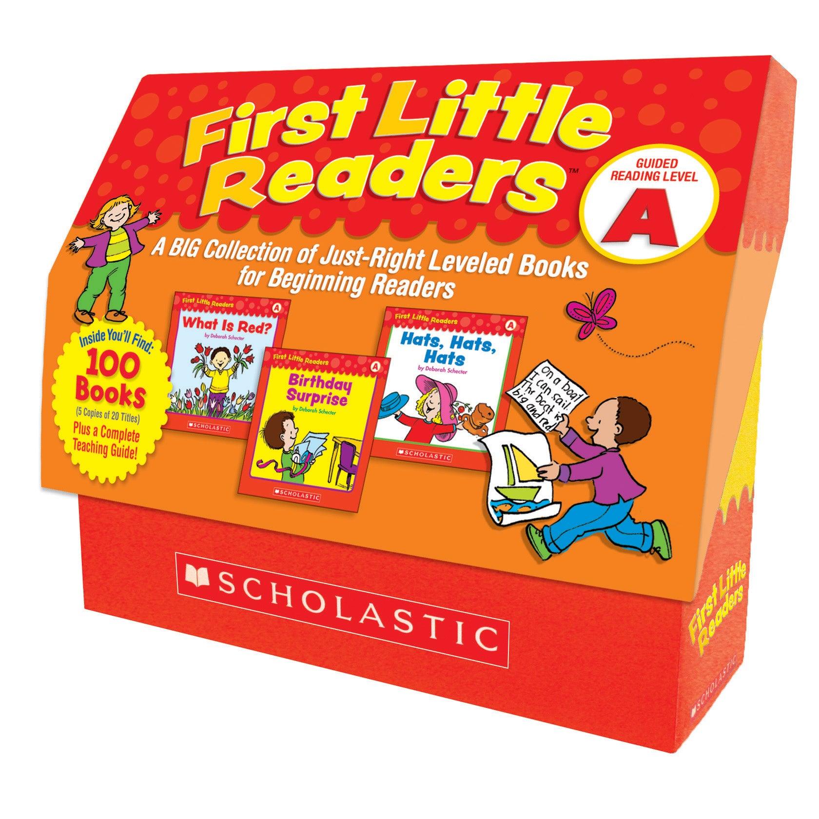 First Little Readers Books, Guided Reading Level A, 5 Copies of 20 Titles - Loomini