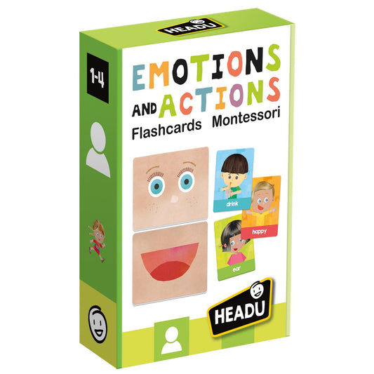 Flashcards Emotions and Actions Montessori - Loomini