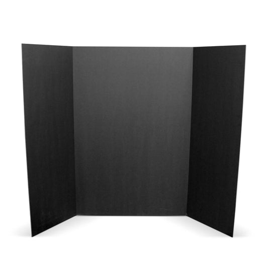 Foam Project Board, 36" x 48", Total Black, Bulk Pack of 24 - Loomini