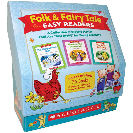 Folk & Fairy Tale Easy Readers Classroom Set - Loomini