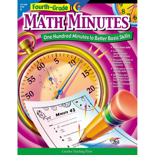Fourth-Grade Math Minutes Book - Loomini