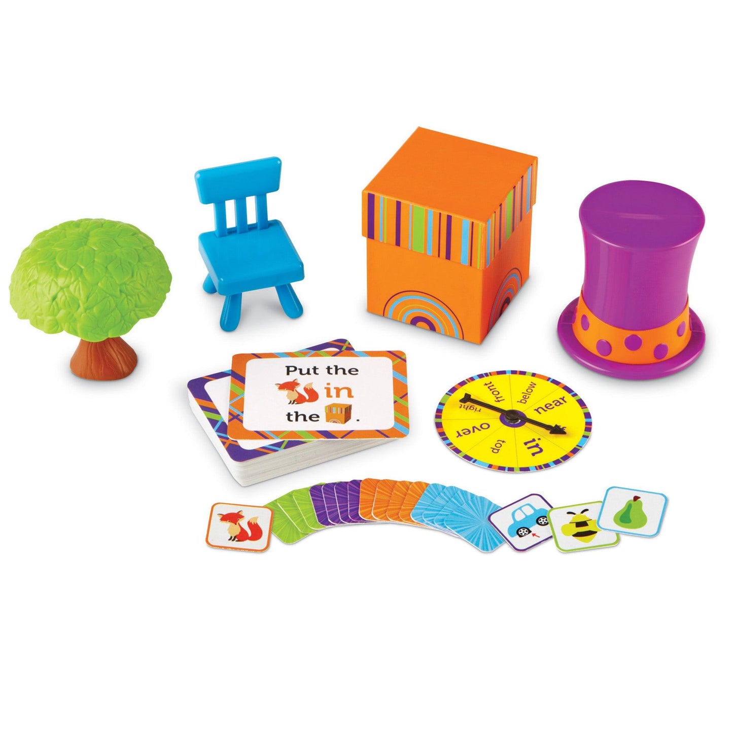 Fox In The Box- Position Word Activity Set - Loomini