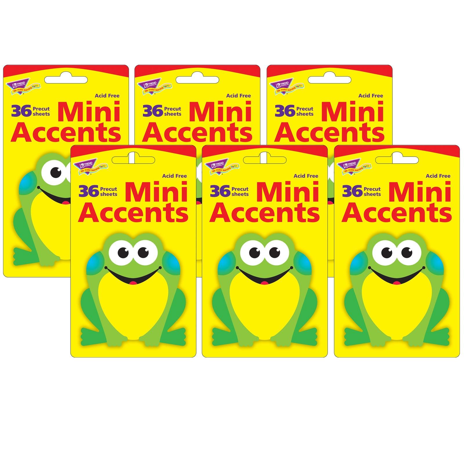 Frog Mini Accents, 36 Per Pack, 6 Packs - Loomini