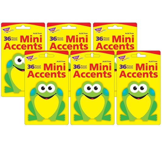 Frog Mini Accents, 36 Per Pack, 6 Packs - Loomini