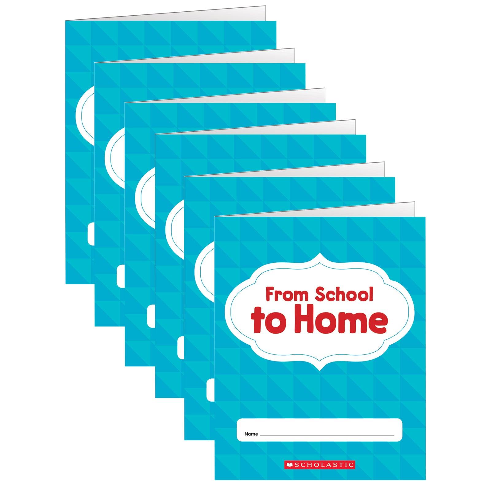 From School to Home Folder, Pack of 6 - Loomini