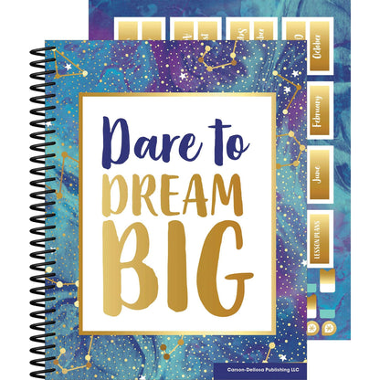 Galaxy Teacher Planner Plan Book - Loomini