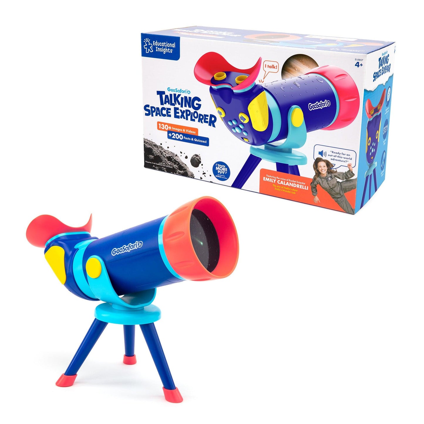 GeoSafari Jr. Talking Space Explorer Play Telescope - Loomini