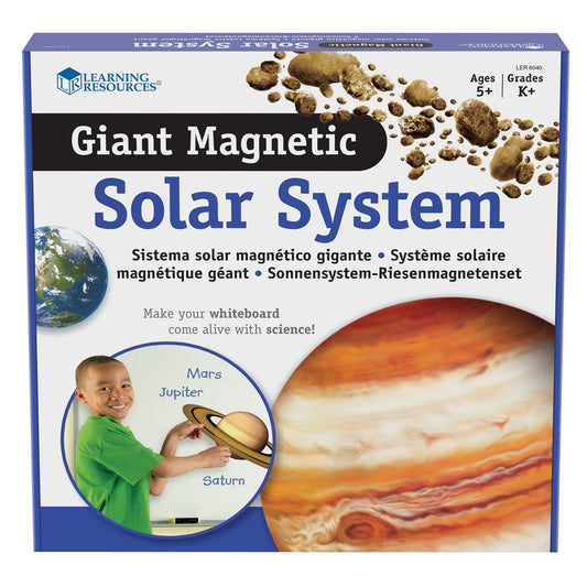 Giant Magnetic Solar System Set, Set of 12 - Loomini