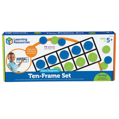 Giant Magnetic Ten-Frame Set - Loomini