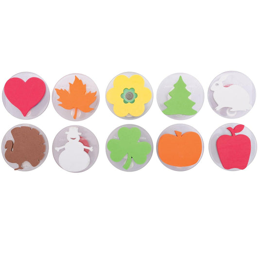 Giant Stampers - Holiday Shapes - Set of 10 - Loomini